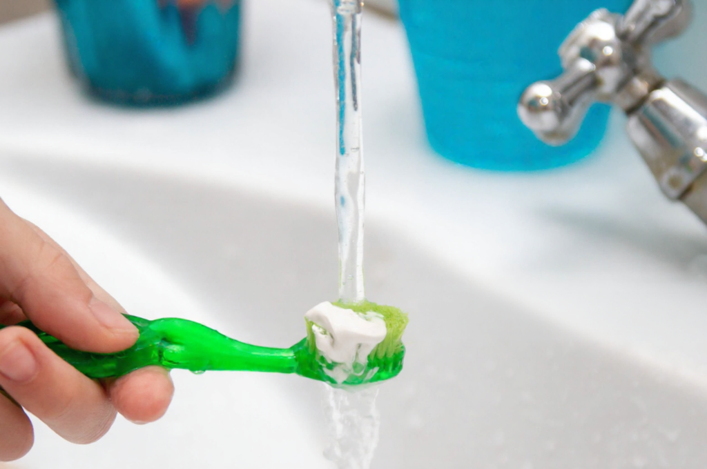 The dentist will advise parents on at what age they should introduce fluoride toothpaste to their baby, and how much to use.