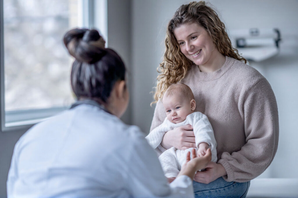 A mother asks the doctor if it's possible to wait 3 to 6 months before having her child's tongue-tie released.